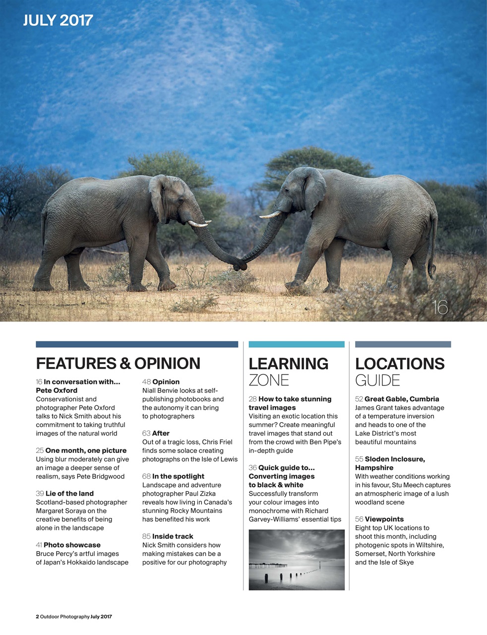 Outdoor Photography Preview Pages