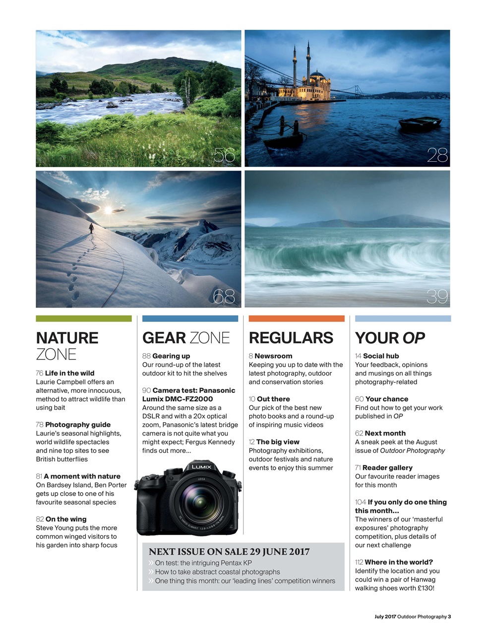 Outdoor Photography Preview Pages