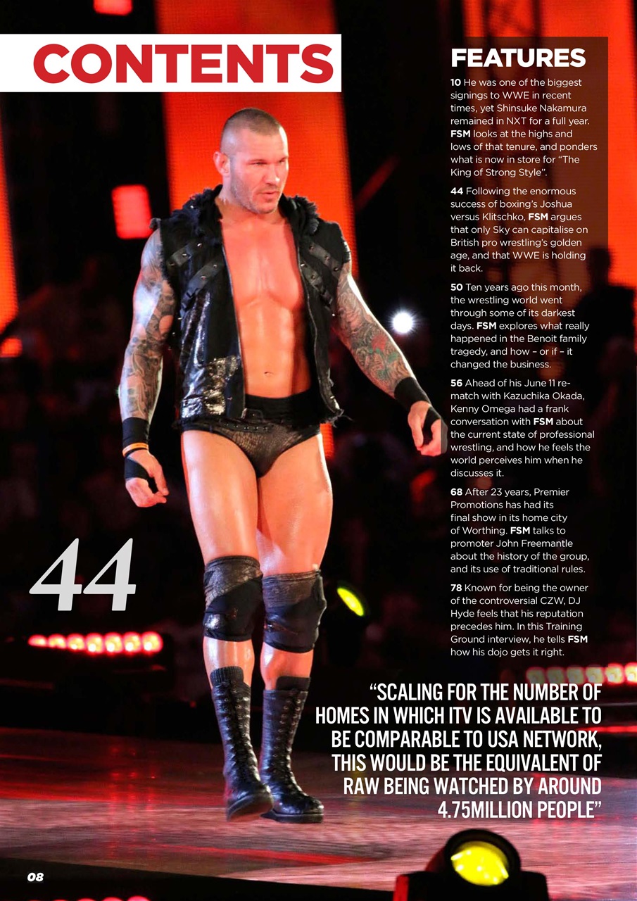 Wrestletalk Magazine Preview Pages