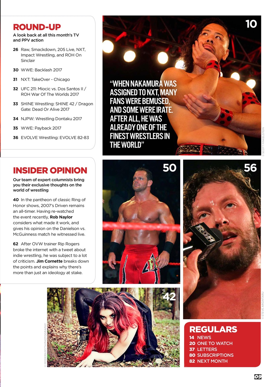 Wrestletalk Magazine Preview Pages