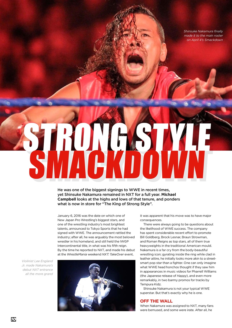 Wrestletalk Magazine Preview Pages