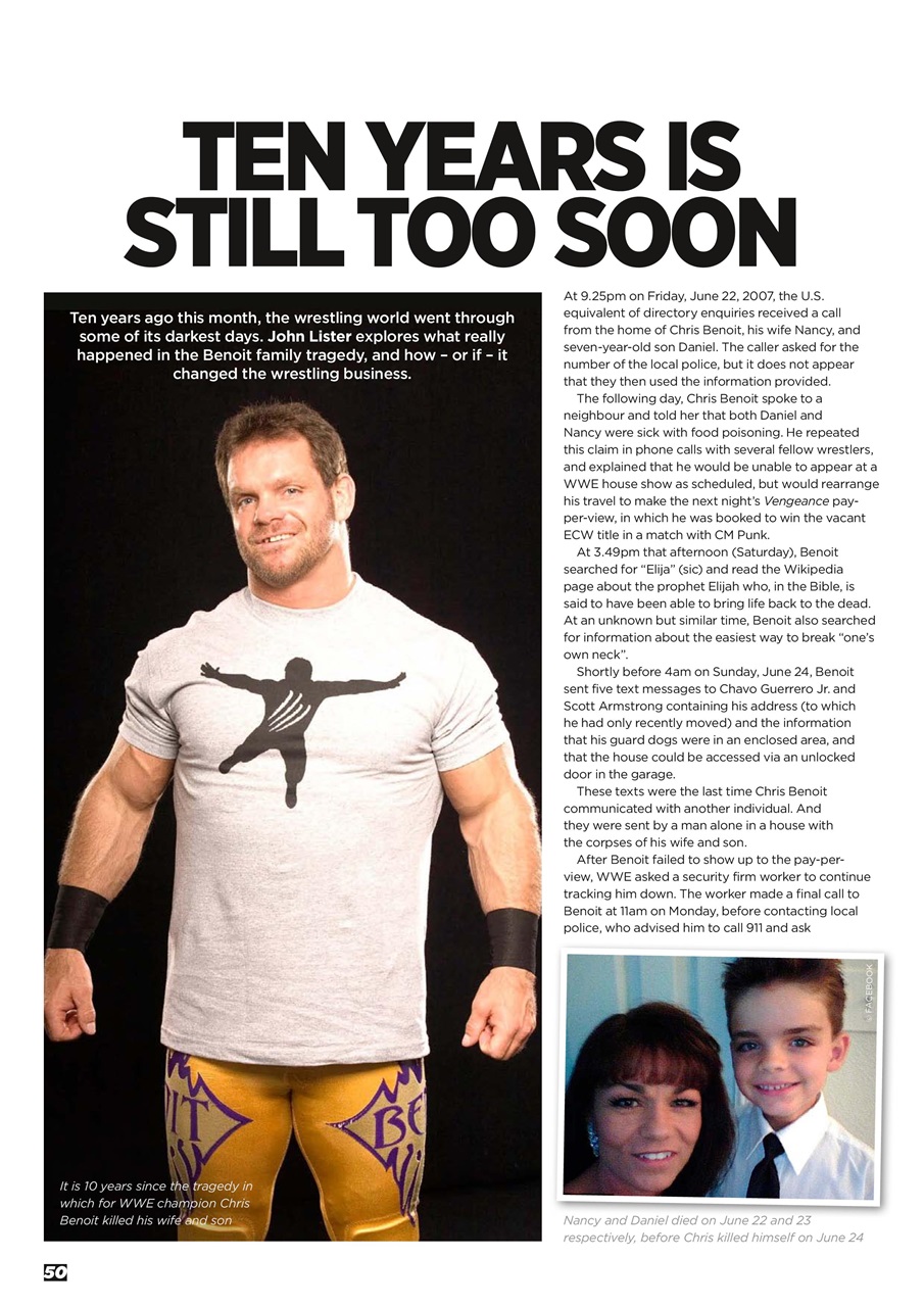 Wrestletalk Magazine Preview Pages
