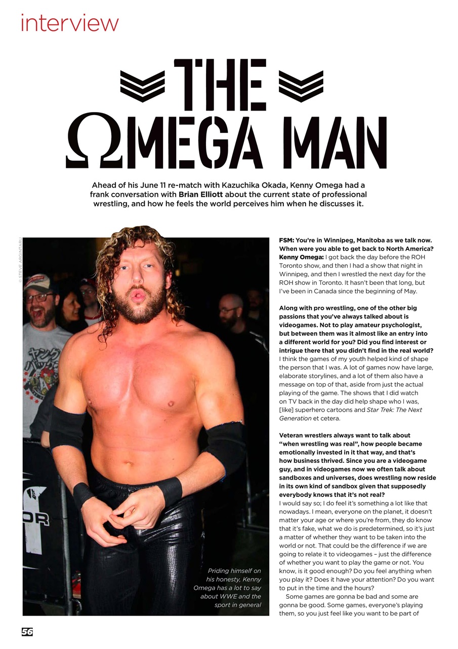 Wrestletalk Magazine Preview Pages