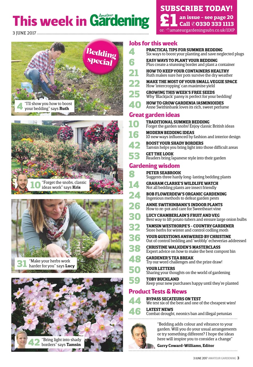 Amateur Gardening Preview Pages