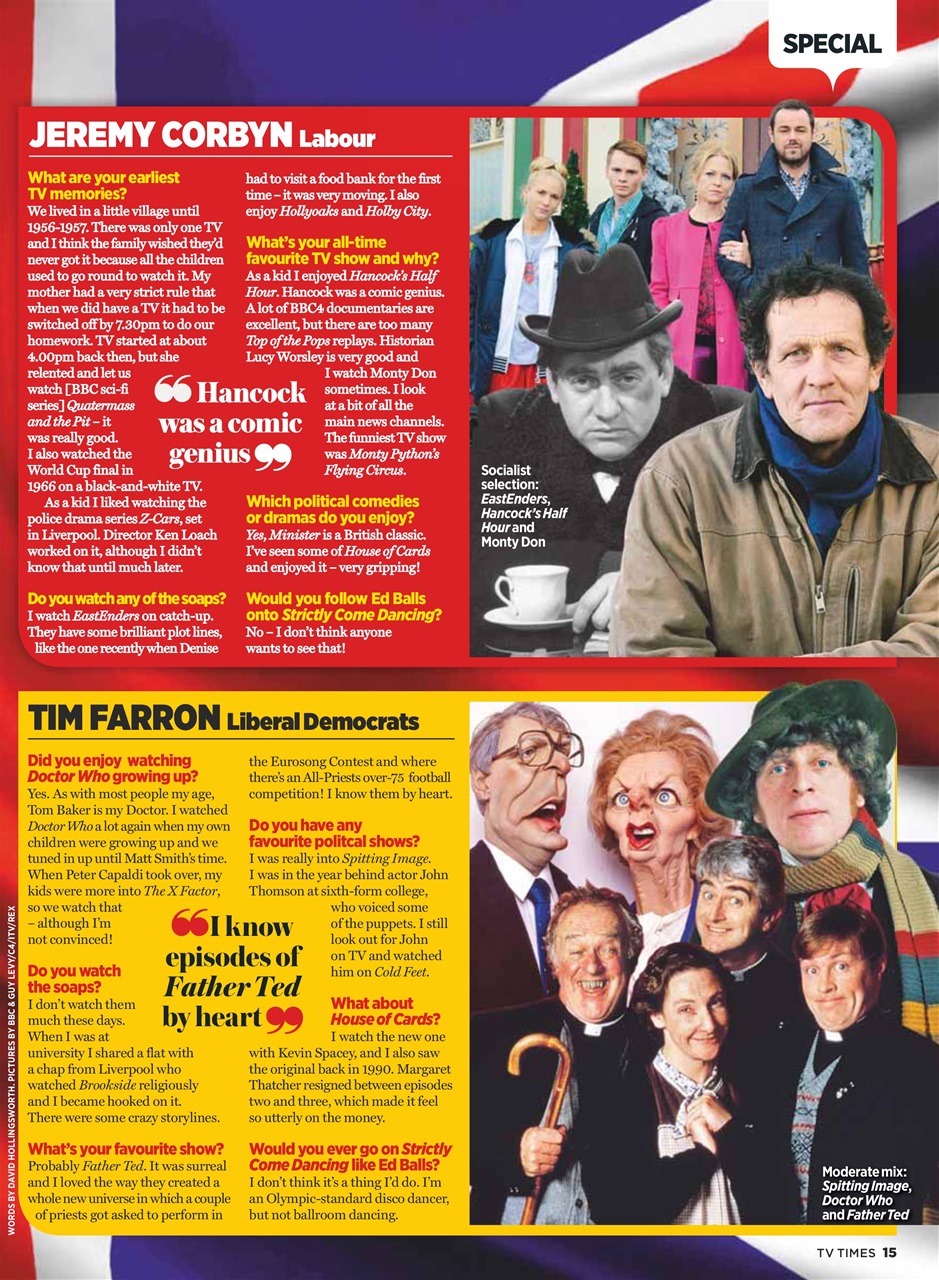 TV Times Preview Pages