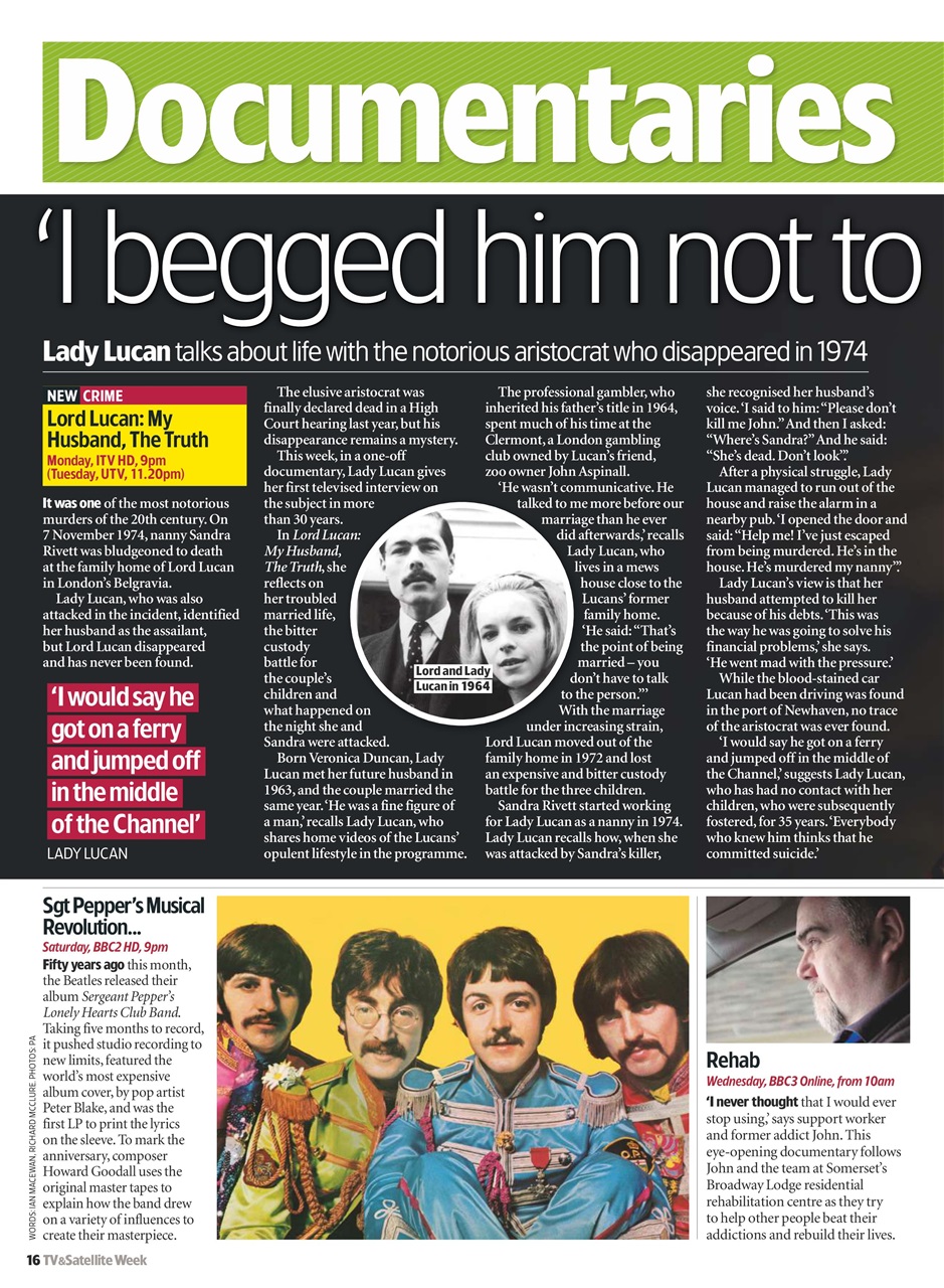 TV & Satellite Week Preview Pages