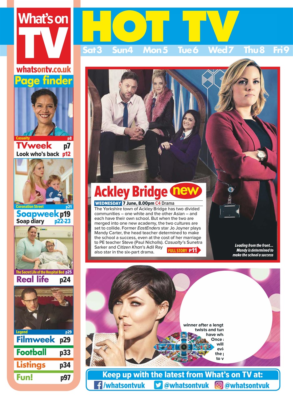 What's on TV Preview Pages