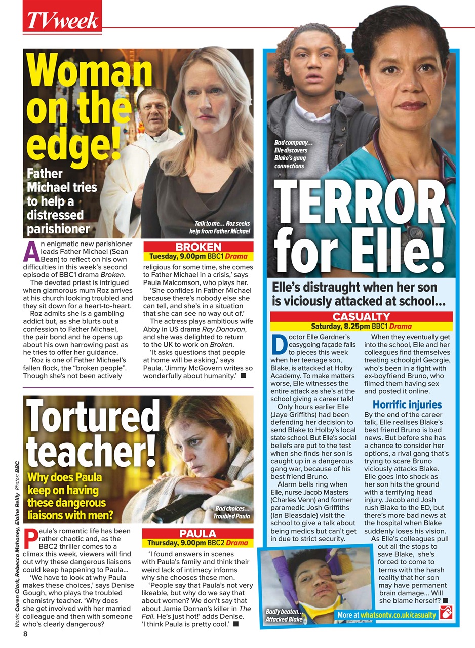 What's on TV Preview Pages