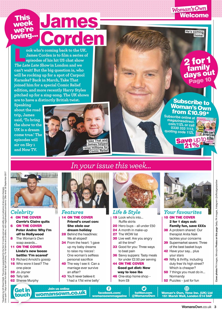 Woman's Own Preview Pages