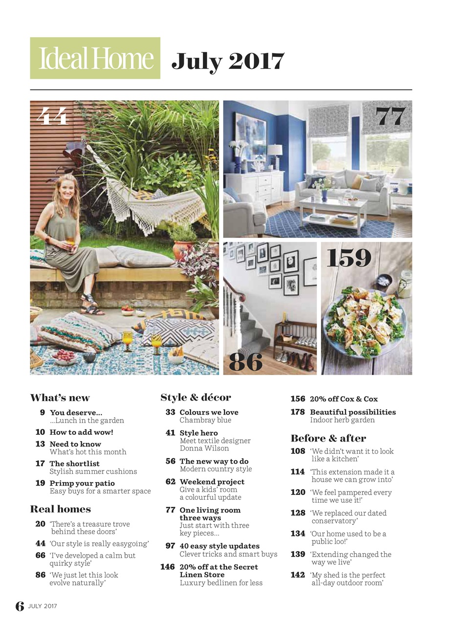 Ideal Home Preview Pages