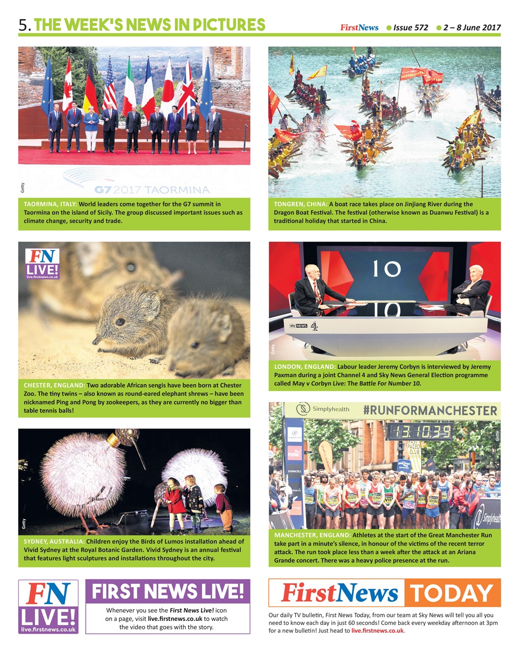 First News Preview Pages