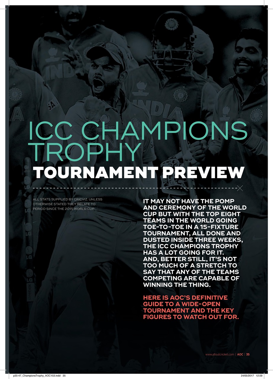 Wisden Cricket Monthly Preview Pages