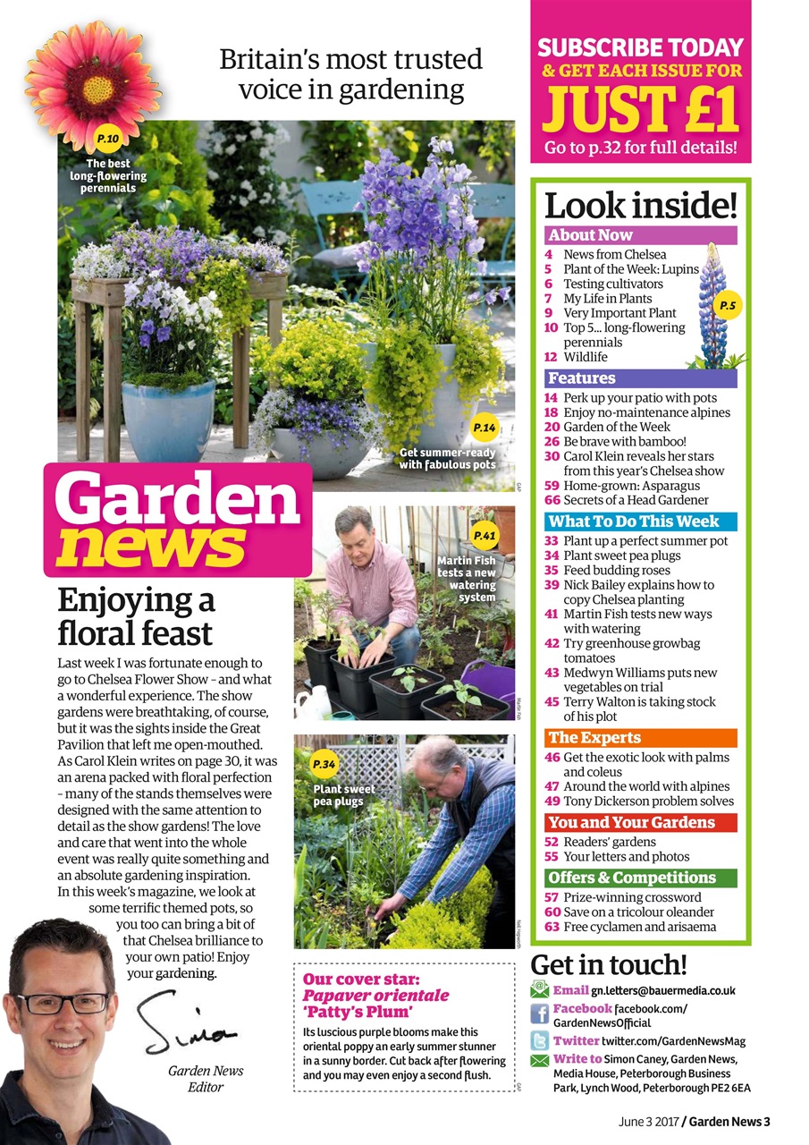 Garden News Preview Pages