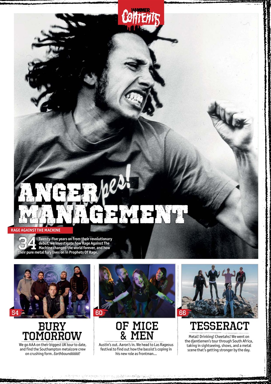 Metal Hammer Preview Pages