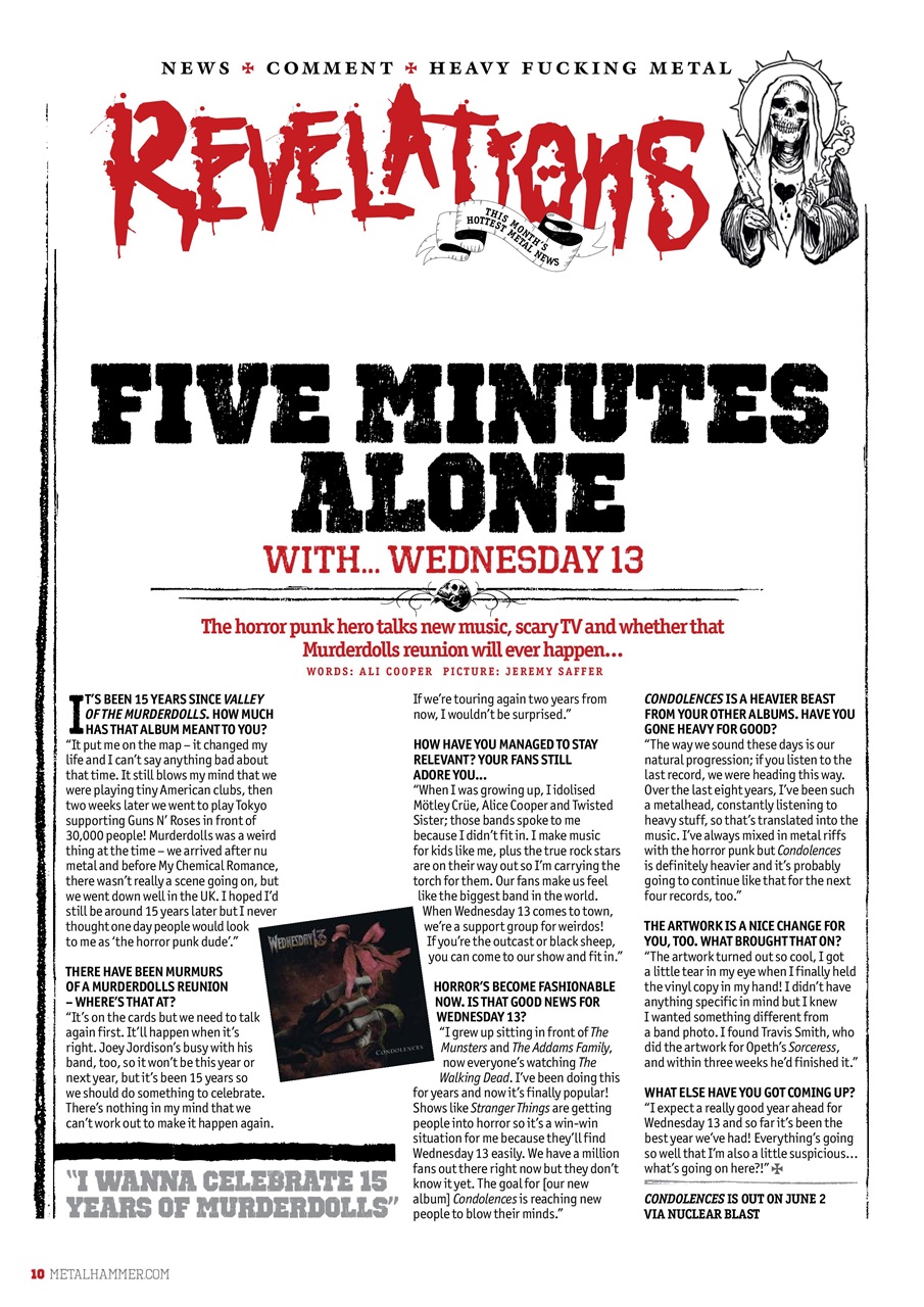 Metal Hammer Preview Pages