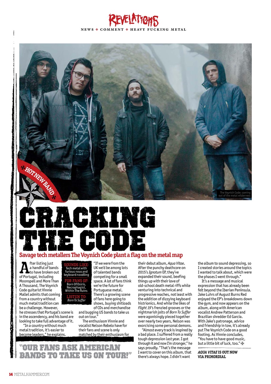 Metal Hammer Preview Pages