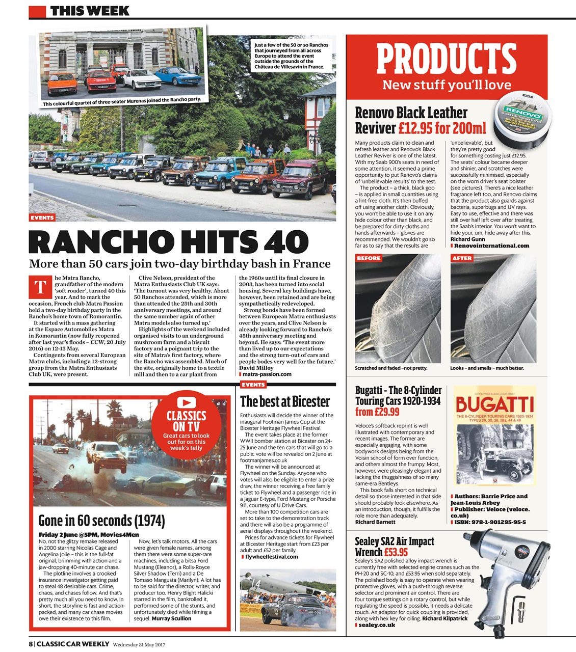 Classic Car Weekly Preview Pages