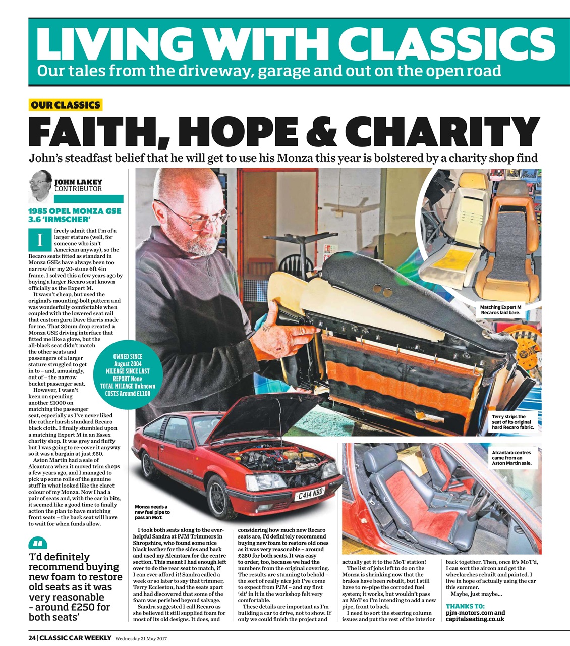 Classic Car Weekly Preview Pages