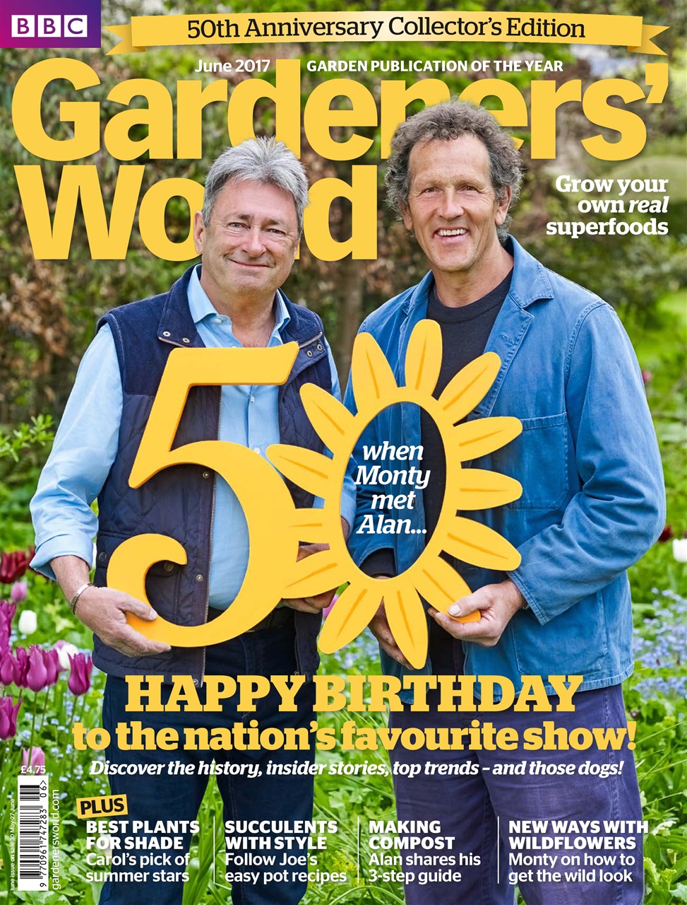 BBC Gardeners’ World Magazine Preview Pages