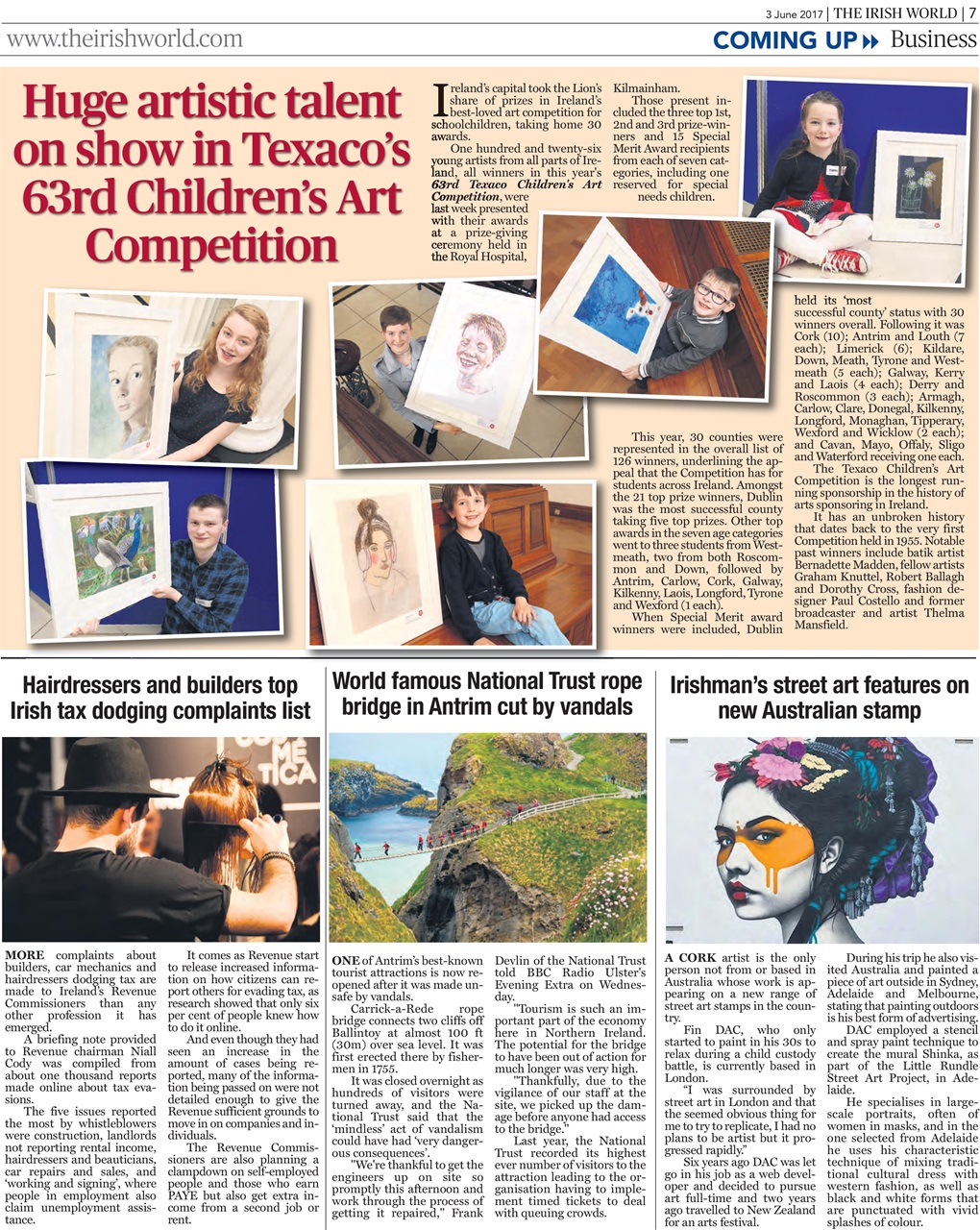 Irish World Preview Pages