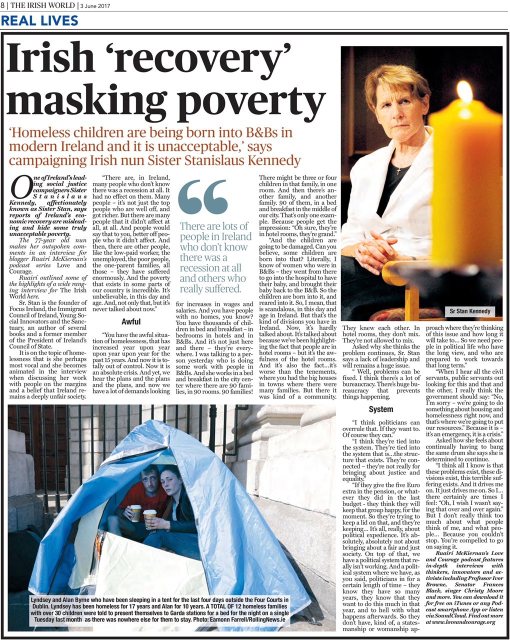 Irish World Preview Pages