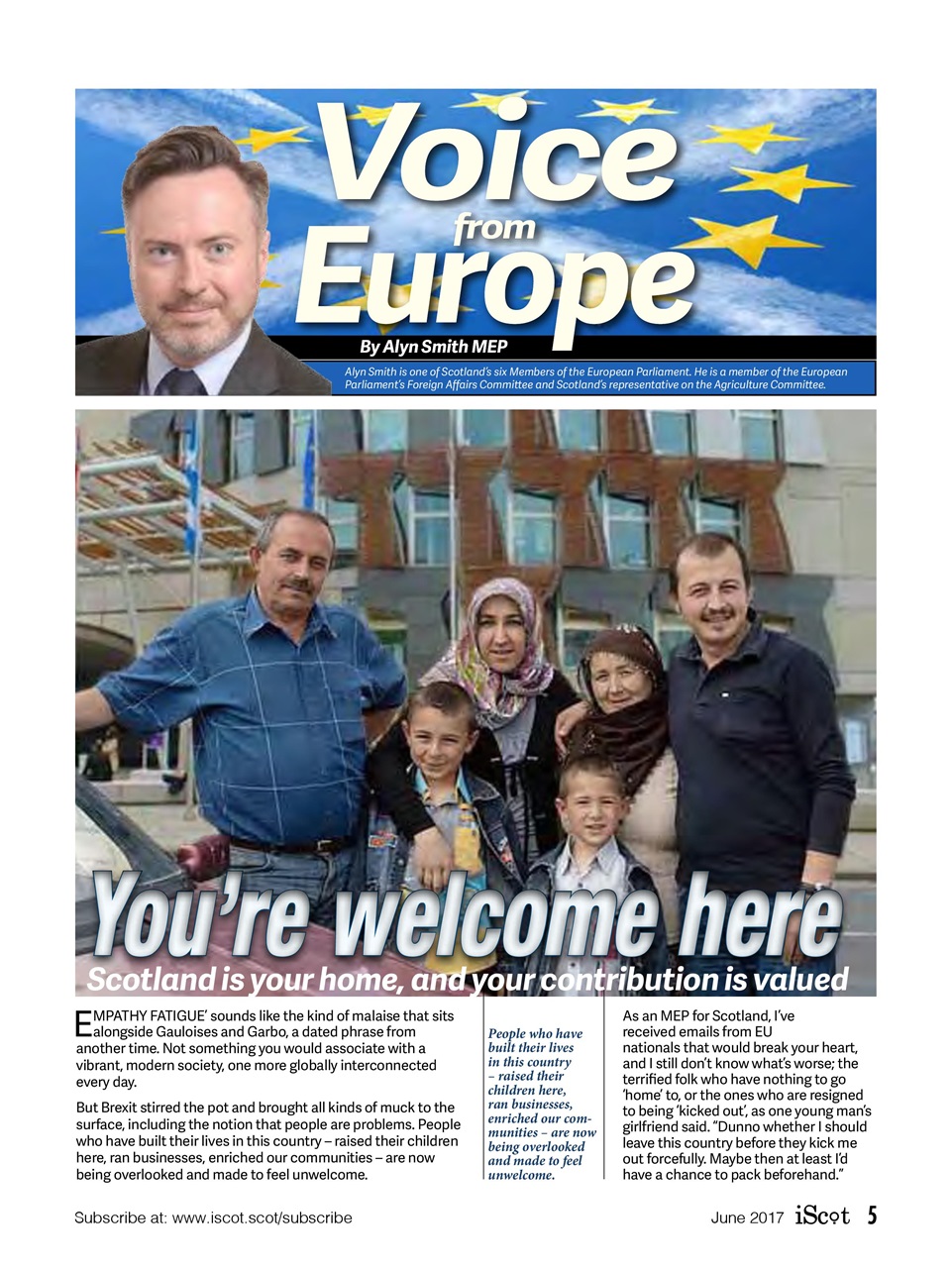 iScot Magazine Preview Pages