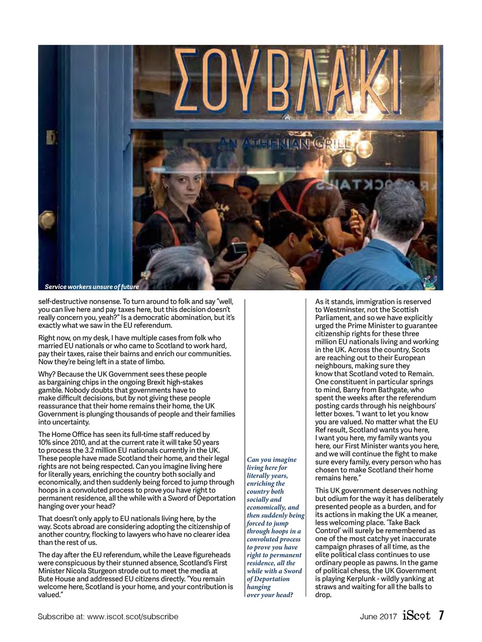 iScot Magazine Preview Pages