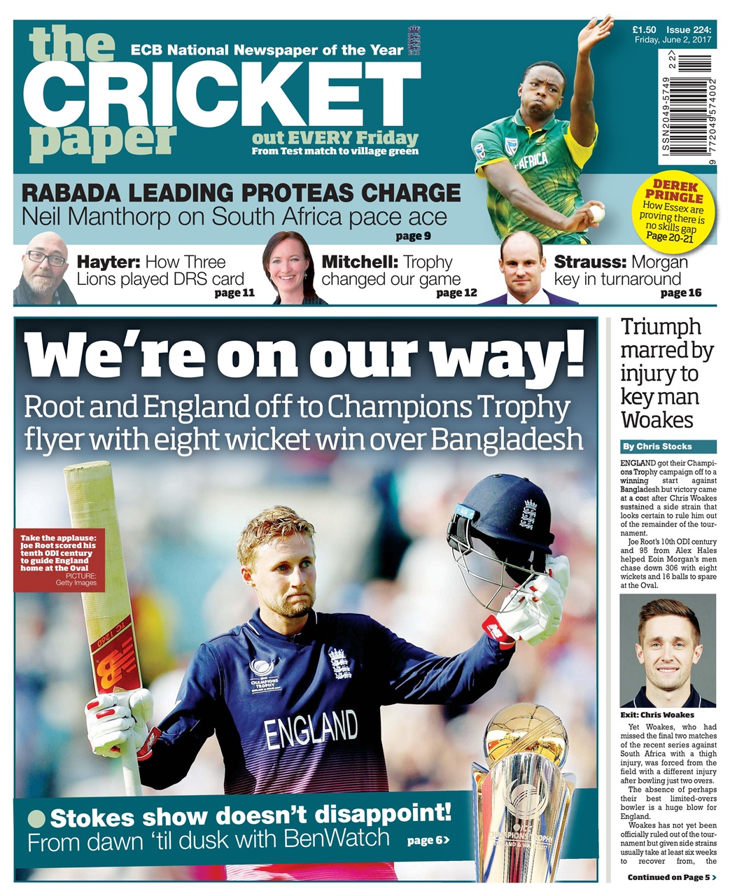 The Cricket Paper Preview Pages