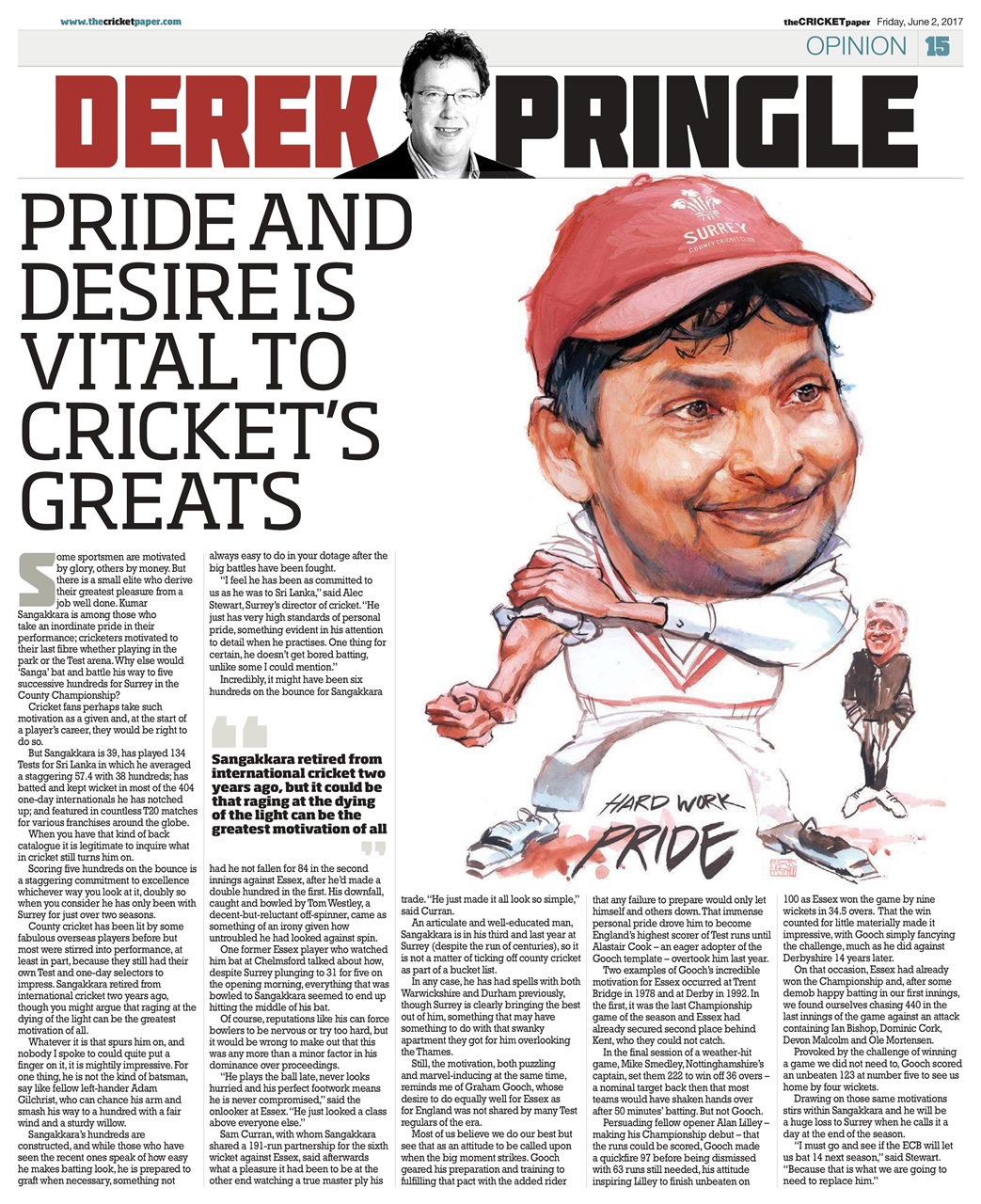 The Cricket Paper Preview Pages