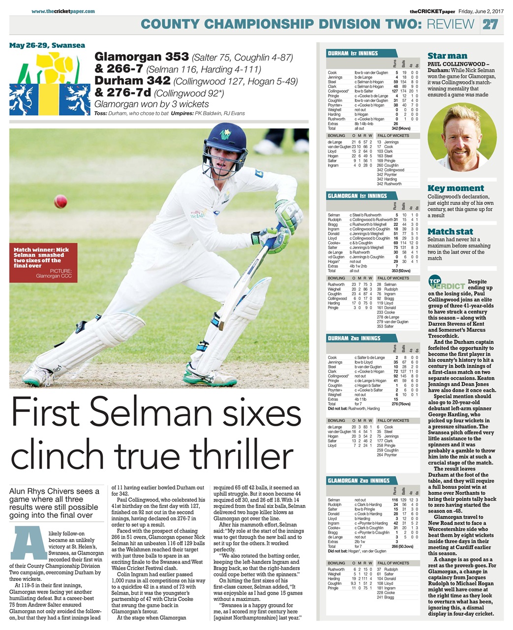 The Cricket Paper Preview Pages