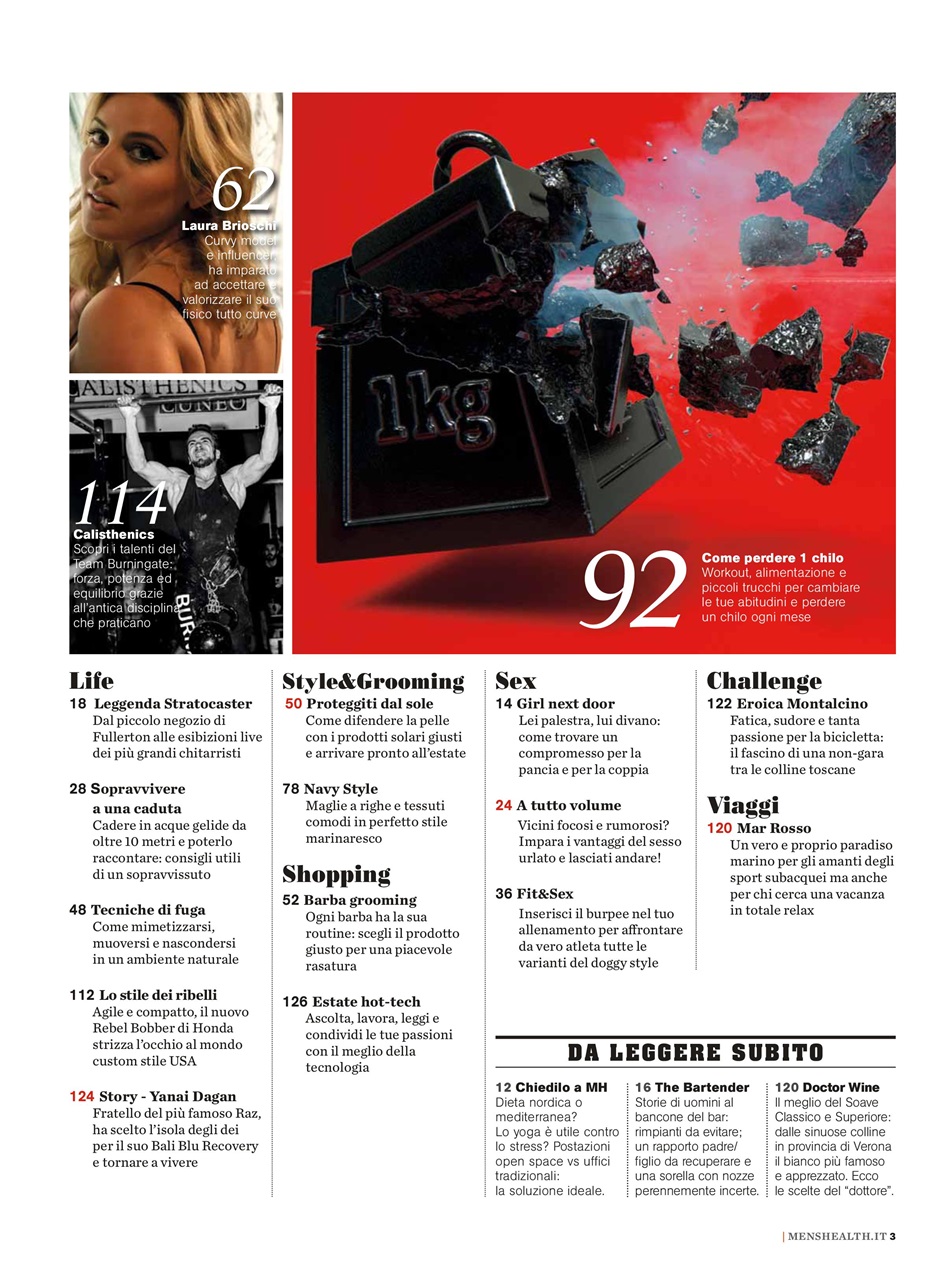 Men's Health Italia Preview Pages