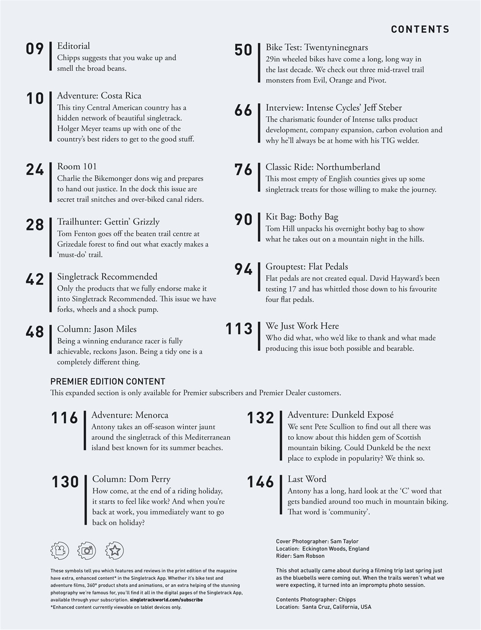 Singletrack Preview Pages