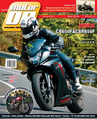 Motoron issue Motoron Haziran 2017