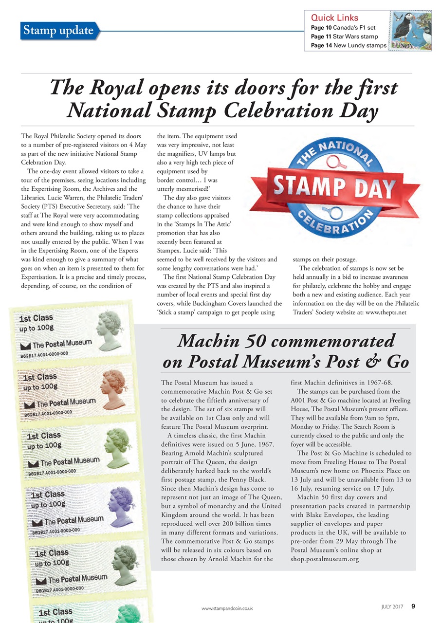 Stamp Collector Preview Pages