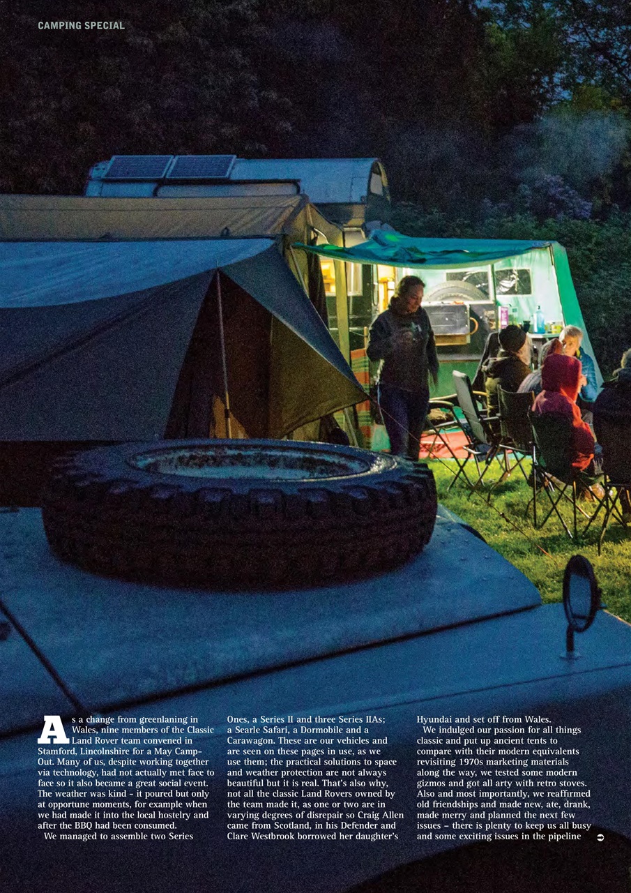 Classic Land Rover Magazine Preview Pages