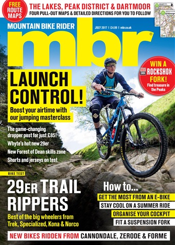 Mountain Bike Rider issue July 2017