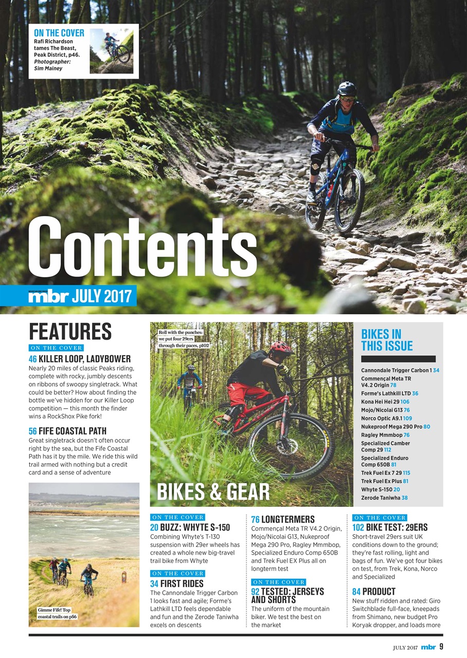 Mountain Bike Rider Preview Pages