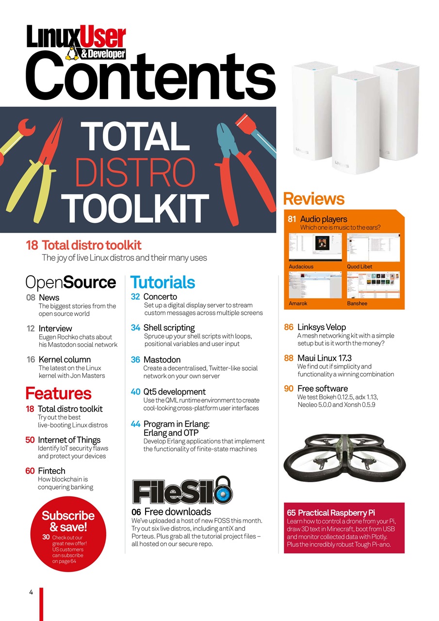 Linux User and Developer Preview Pages