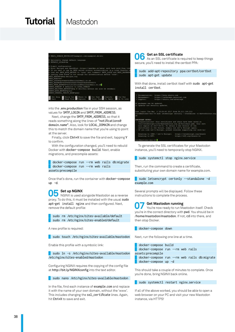 Linux User and Developer Preview Pages