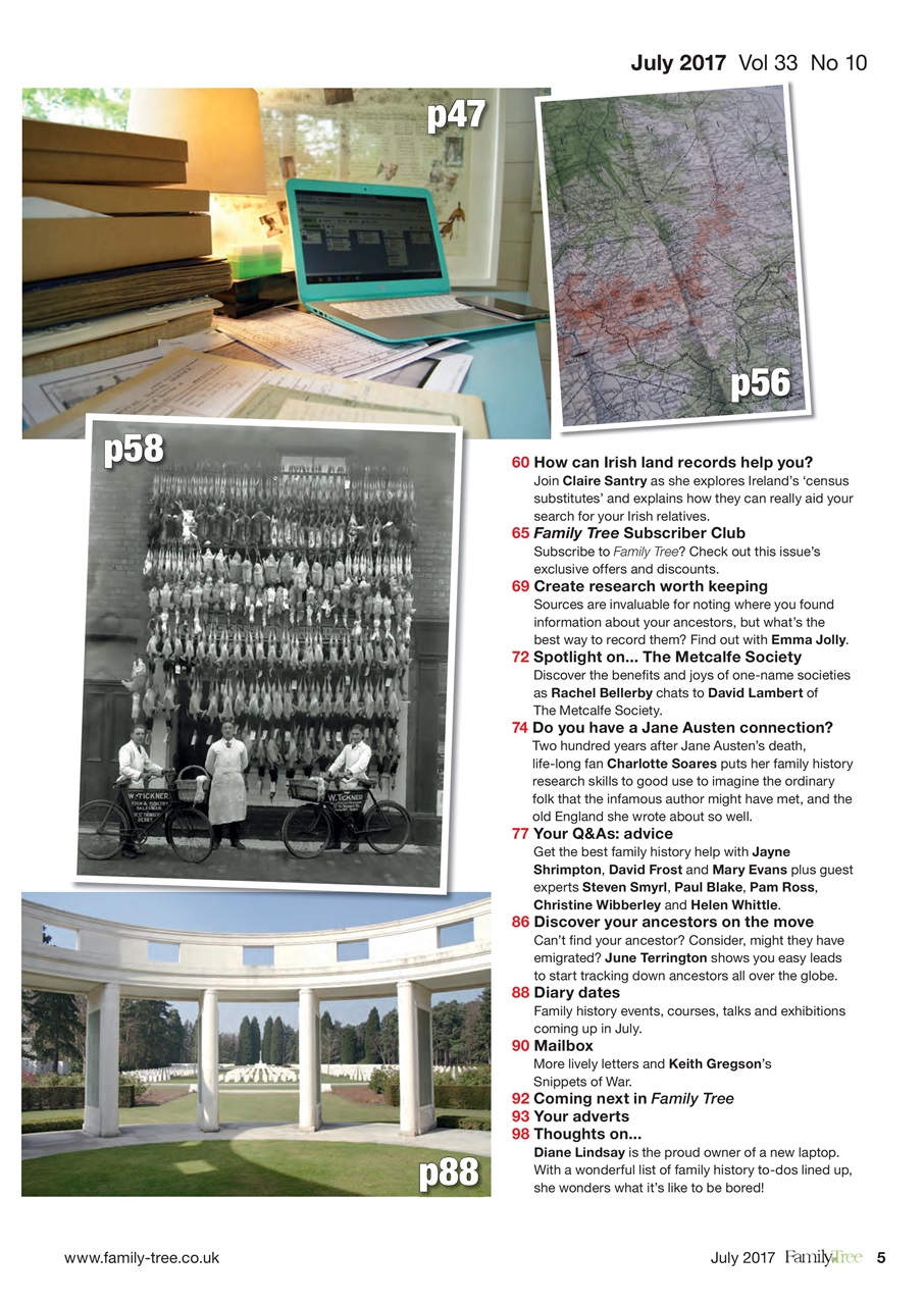 Family Tree Preview Pages