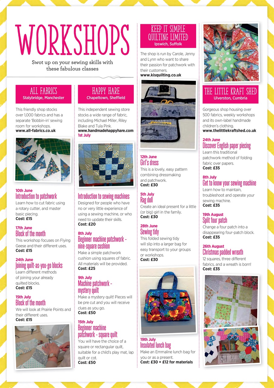 Quilt Now Preview Pages