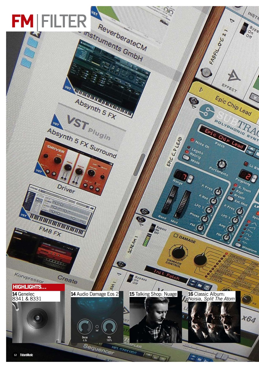 Future Music Preview Pages