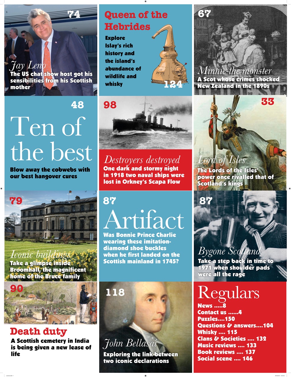 Scots Heritage Magazine Preview Pages