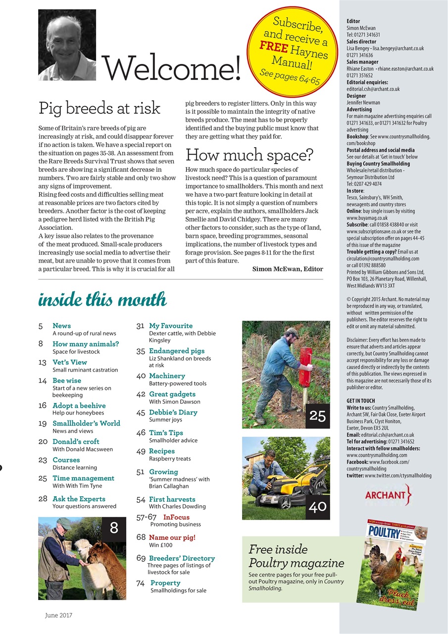 The Country Smallholder Preview Pages