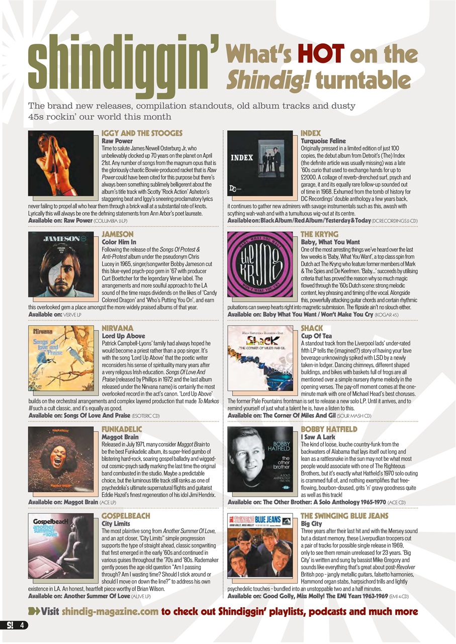 Shindig! Preview Pages