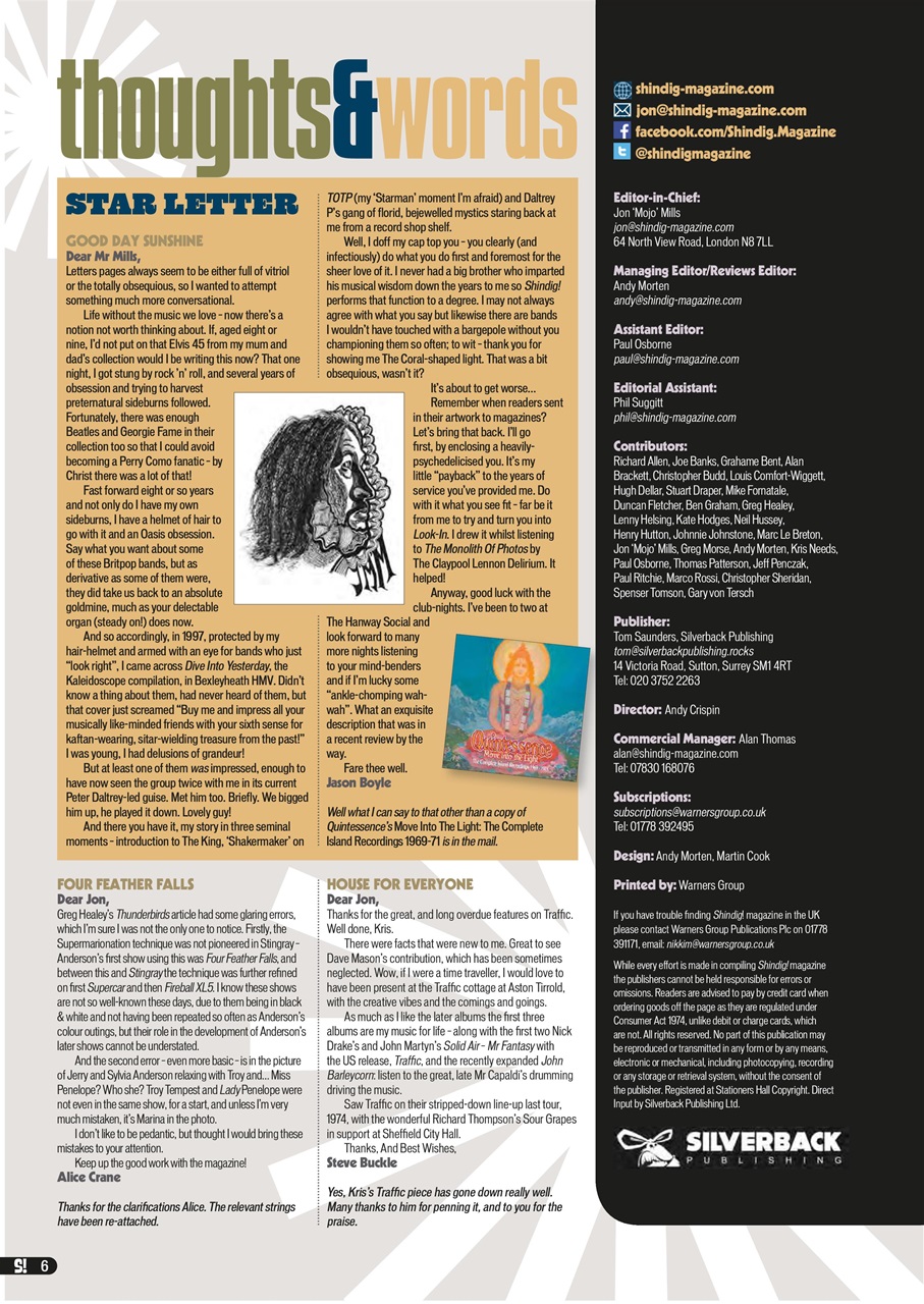 Shindig! Preview Pages