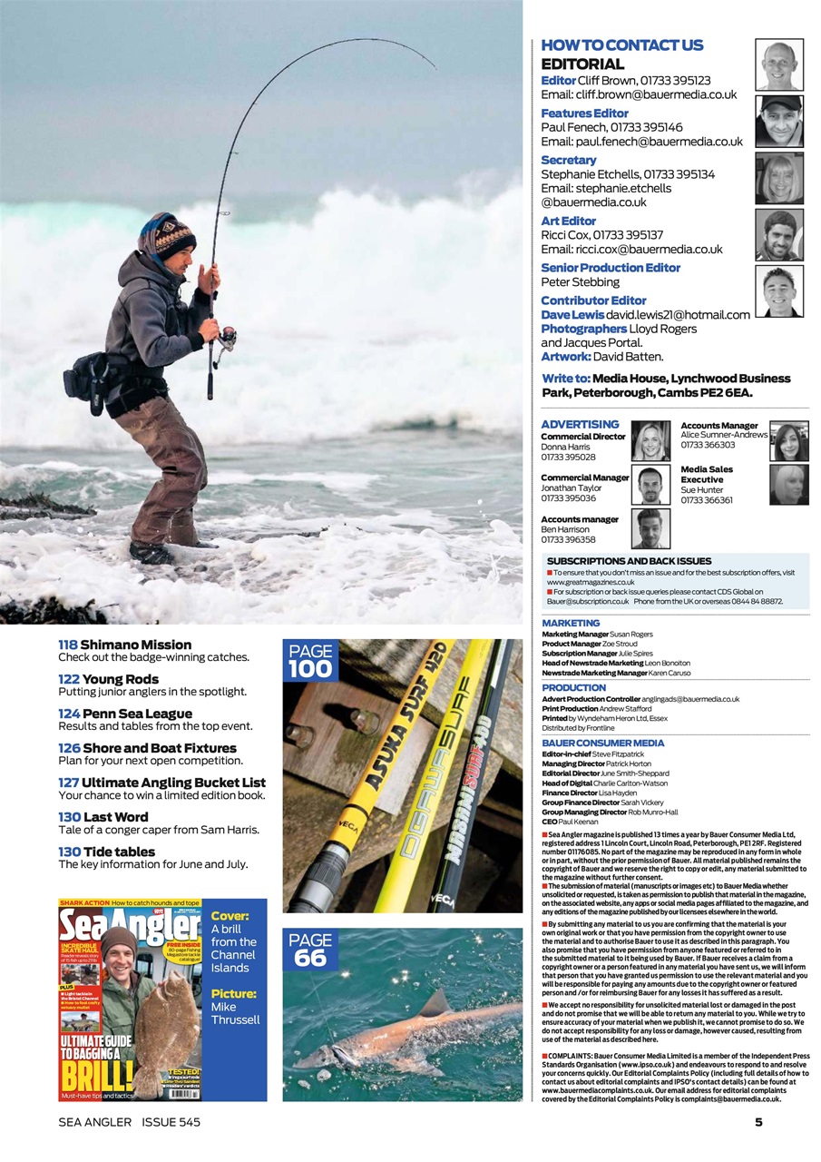 Sea Angler Preview Pages