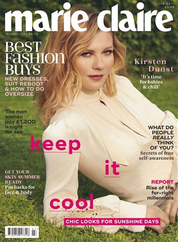 Marie Claire issue July 2017