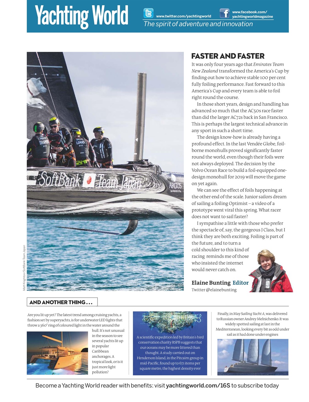 Yachting World Preview Pages