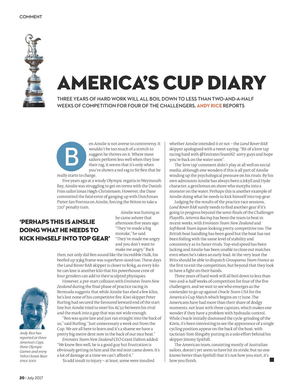 Yachting World Preview Pages